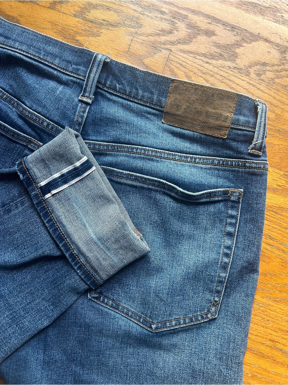 Relaxed Taper Stretch Selvedge Denim